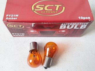 Лампа PY21W 12V BA15s orange (SCT) 202297