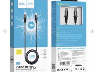 Кабель Type-C to Type-C 100W X50